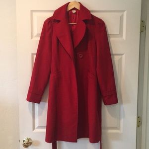 Red coat